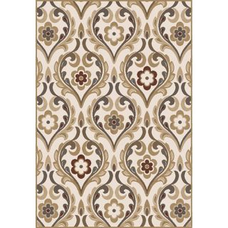 Home Dynamix Cape Town Ivory Rectangular Indoor Woven Area Rug (Common: 5 x 7; Actual: 62 in W x 86 in L)
