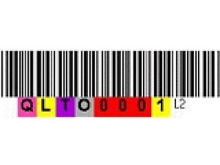 Quantum Cleaning Cartridge Barcode Label