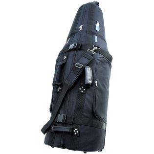 Traveler’s Choice® Golf Bag Rolling Travel Carrier in Black