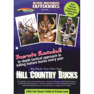 Blood Brothers Outdoors Big Bucks Year After Year Vol. 2: Hill Country Bucks DVD 732297
