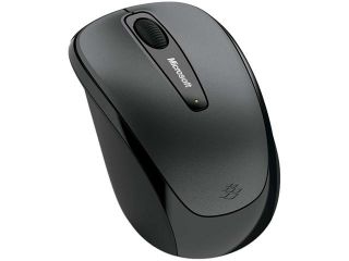 Microsoft Wireless Mobile Mouse 3500 GMF 00009 Lochness Gray 3 Buttons 1 x Wheel USB RF Wireless BlueTrack 1000 dpi Mouse