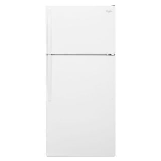 Whirlpool 14.33 cu ft Top Freezer Refrigerator (White)