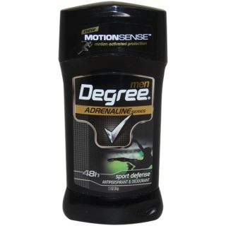 Degree Adrenaline Sport Defense Mens 2.7 ounce Invisible Deodorant