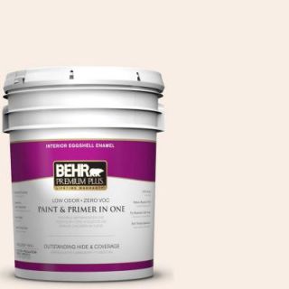 BEHR Premium Plus 5 gal. #M210 1 Seed Pearl Eggshell Enamel Interior Paint 205005