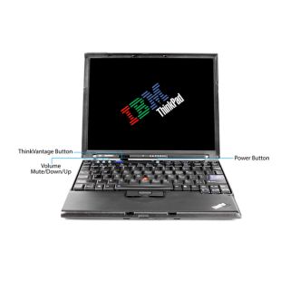 Lenovo ThinkPad X61 12.1 inch 1.8GHz Intel Core 2 Duo CPU 3GB RAM
