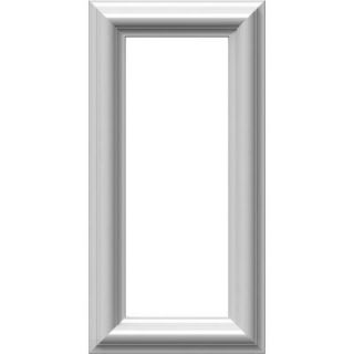 Ekena Millwork 1/2 in. x 8 in. x 16 in. Polyurethane Ashford Molded Classic Picture Frame Moulding PNL08X16AS 01