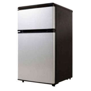 Equator  Midea 3.1 cu. ft. Mini Refrigerator in Stainless Steel REF 113F 31 SS