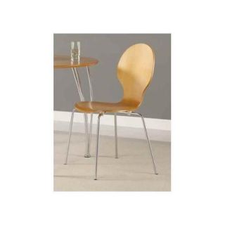 Shell Bentwood Dinette Chairs, Set of 2, Natural