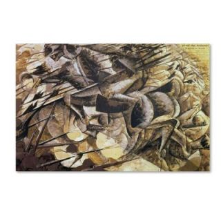 Trademark Fine Art 14 in. x 19 in. The Charge of the Lancers Canvas Art BL01237 C1419GG