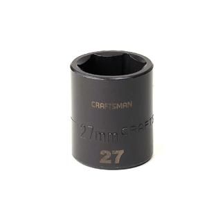 Craftsman  27mm Easy To Read Impact Socket 6 pt. STD, 1/2 in. drive