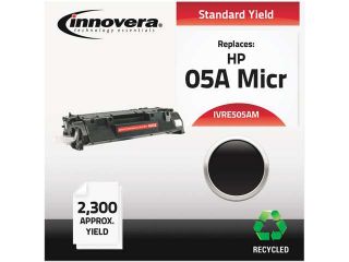 Innovera IVRE505AM Black Compatible Remanufactured CE505A(M) (05) MICR Toner