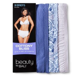 Beauty by Bali® Womens Cottony Bliss Briefs 3 Pack
