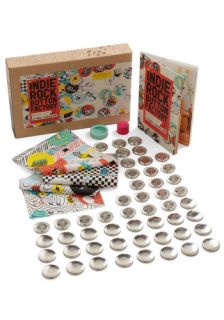 Indie Rock Button Factory  Mod Retro Vintage Toys
