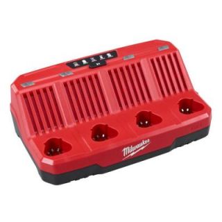 Milwaukee M12 4 Bay Sequential Charger 48 59 1204