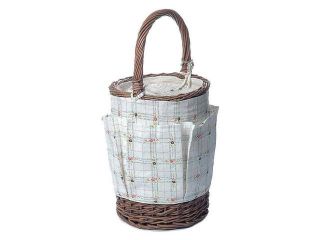 Picnic & Beyond Red Willow Wine Cooler Basket
