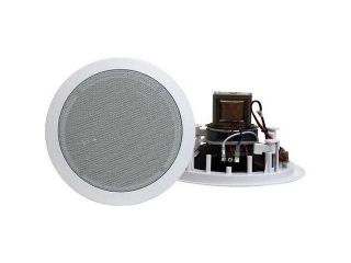 PYLE PDIC80T 8'' Two Way In Ceiling Speakers w/70V Transformer a Pair