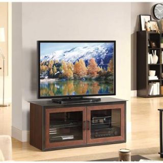 Whalen Brown Closed Door 3 in 1 TV Stand for TVs up to 52"