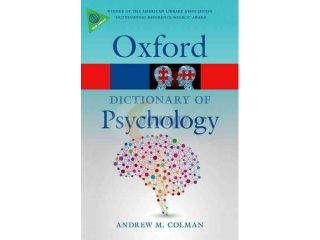 A Dictionary of Psychology Oxford Paperback Reference 4