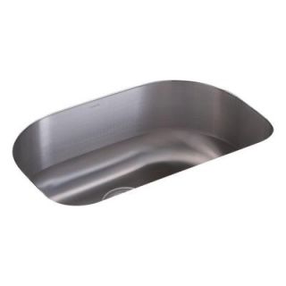 STERLING Cinch Undermount Stainless Steel 26 in. Single Bowl Kitchen Sink 11722 NA