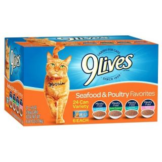 Pet Food Variety Packs 9Lives 132 Ounce