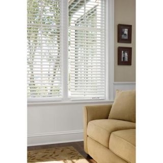 Better Homes and Gardens 2" Faux Wood Blinds, White