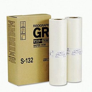 Risograph Black Master Roll (S 132), 2/Pack