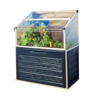 Palram Plant Inn Compact 2 ft. x 4 ft. Polycarbonate Greenhouse 701813