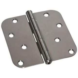 Stanley National Hardware 4 in. x 4 in. x 5/8 in. Radius Residential Hinge CD757 4X4 STS HGS US32