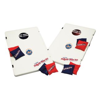 Wild Sports New York Mets Outdoor Corn Hole Party Game with Case