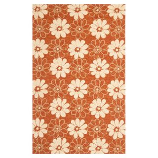 Four Seasons Rust/Ivory Outdoor Area Rug by Safavieh