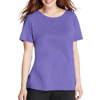 Just my Size by Hanes Women's Plus Size Essential Scoop Neck Tee