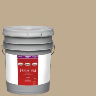 Glidden Premium 5 gal. #HDGWN46 Soft Suede Eggshell Latex Interior Paint with Primer HDGWN46P 05E