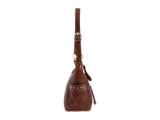 American West Lady Lace Hobo Brown Turquoise