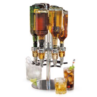6 Bottle Shot Cocktail Carousel Dispenser