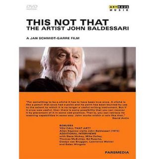 This Not That: The Artist John Baldessari (Widescreen)