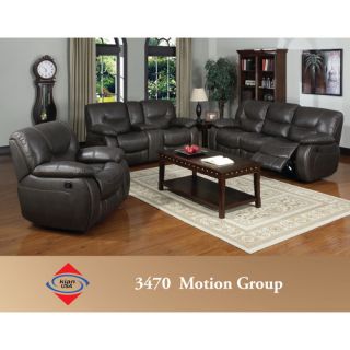 Mt. Garibaldi Leather Reclining Sofa by E Motion Furniture