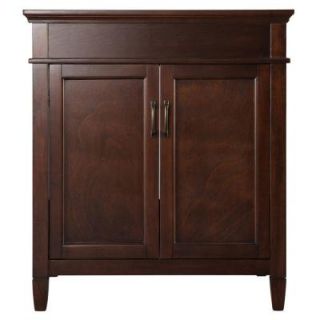 Foremost Ashburn 30 in. W x 21.5 in. D x 34 in. H Vanity Cabinet Only in Mahogany ASGA3021