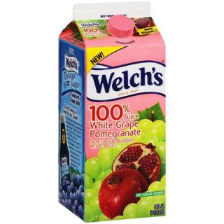Welch's: No Sugar Added White Grape Pomegranate Juice, 64 Fl Oz