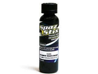 ULTIMATE BLACK BACKER FOR MIRROR CHROME AIRBRUSH PAINT 2OZ