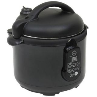 IMUSA 5 qt. Electric Pressure Cooker in Black A417 82501