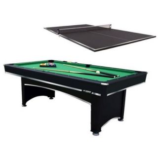 7' Billiard Table Phoenix with Table Tennis Top