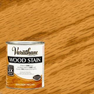 Varathane 1 qt. 3X Golden Pecan Premium Wood Stain 266260