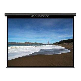 100 inch, 4:3 Matte White Fabric Motorized Projection Screen