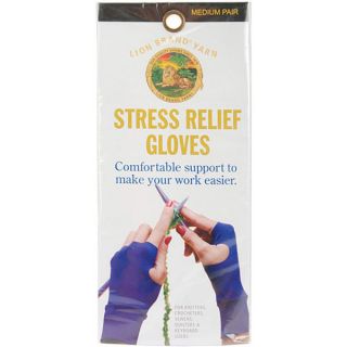 Lion Brand Knitting Stress Relief Gloves   11436168  