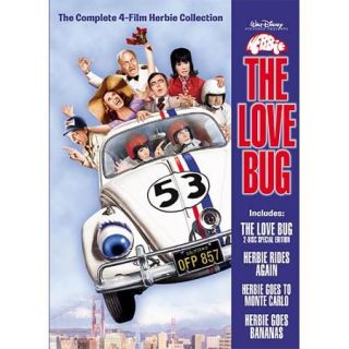 Herbie: The Love Bug   The Complete 4 Film Collection: The Love Bug / Herbie Rides Again / Herbie Goes To Monte Carlo / Herbie Goes Bananas (Widescreen, Full Frame)