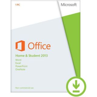 Microsoft Office Home & Student 2013   1 PC (Download)