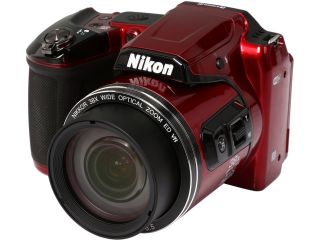 Nikon COOLPIX L840 Black 16.00 MP 38X Optical Zoom Wide Angle Digital Camera