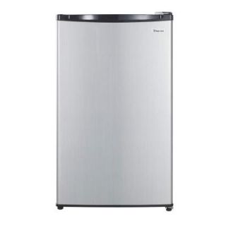 Magic Chef 4.4 cu. ft. Mini Refrigerator in Stainless Look HMBR440SE