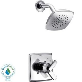 Delta Ashlyn 1 Handle Pressure Balance Shower Faucet Trim Kit in Chrome (Valve Not Included) T17264