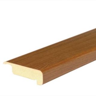 Mohawk Rustic Amber Oak 4/5 in. Thick x 2 2/5 in. Wide x 78 7/10 in. Length Laminate Stair Nose Molding MSNP 01494